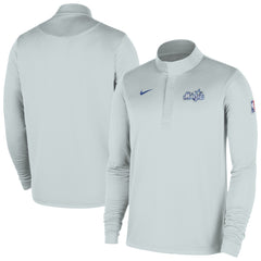 Orlando Magic 2025/26 City Edition Remix Authentic Coaches Dri-FIT Half-Zip Top Silver
