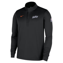 Phoenix Suns 2025/26 City Edition Remix Authentic Coaches Dri-FIT Half-Zip Top Black