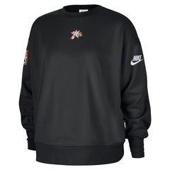 Philadelphia 76ers Women's Classic Edition Hardwood Classics Premium Phoenix Fleece Sweatshirt Black