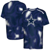 Dallas Cowboys Outerstuff Youth End Zone Dri-Tek T-Shirt Navy