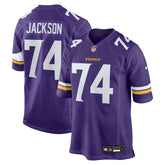 NFL Donovan Jackson Minnesota Vikings 2025 NFL Draft First Round Pick Game Jersey - Purple