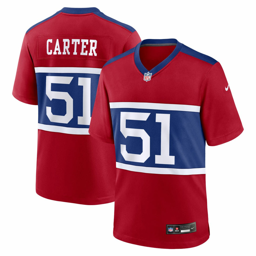 NFL Abdul Carter New York Giants First Round Pick Alternate Game Jersey - Red