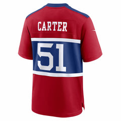 NFL Abdul Carter New York Giants First Round Pick Alternate Game Jersey - Red