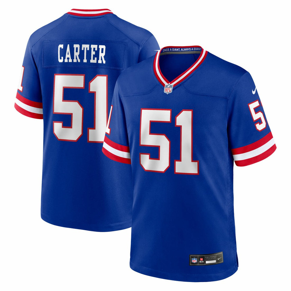NFL Abdul Carter New York Giants First Round Pick 2nd Alternate Game Jersey - Royal