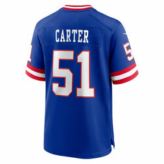 NFL Abdul Carter New York Giants First Round Pick 2nd Alternate Game Jersey - Royal