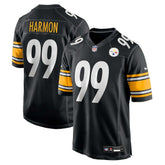 Derrick Harmon Pittsburgh Steelers 2025 NFL Draft First Round Pick Game Jersey Black