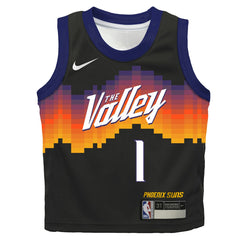 NBA Devin Booker Phoenix Suns Preschool 2025/26 City Edition Swingman Jersey - Black