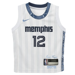NBA Ja Morant Memphis Grizzlies Preschool 2025/26 City Edition Swingman Jersey - White