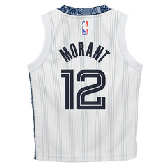 NBA Ja Morant Memphis Grizzlies Preschool 2025/26 City Edition Swingman Jersey - White