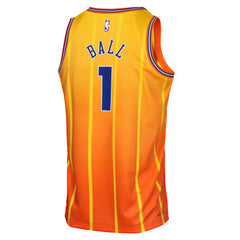 NBA LaMelo Ball Charlotte Hornets Youth 2025/26 City Edition Swingman Jersey - Orange