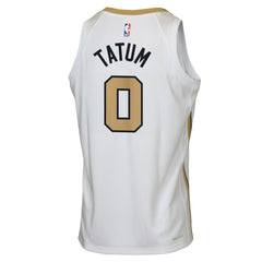 NBA Jayson Tatum Boston Celtics Youth 2025/26 City Edition Swingman Jersey - White