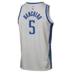 Paolo Banchero Orlando Magic Youth 2025/26 City Edition Swingman Jersey Silver
