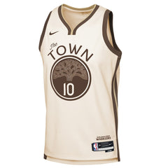 NBA Jimmy Butler III Golden State Warriors Youth 2025/26 City Edition Swingman Jersey sale - Tan