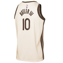 NBA Jimmy Butler III Golden State Warriors Youth 2025/26 City Edition Swingman Jersey sale - Tan