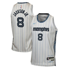 NBA Jaren Jackson Jr. Memphis Grizzlies Youth 2025/26 City Edition Swingman Jersey - White