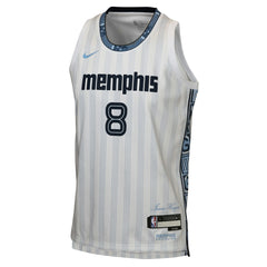 NBA Jaren Jackson Jr. Memphis Grizzlies Youth 2025/26 City Edition Swingman Jersey - White