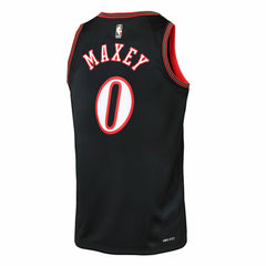 NBA Tyrese Maxey Philadelphia 76ers Youth Swingman Jersey - Classic Edition - Black