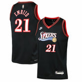 Joel Embiid Philadelphia 76ers Youth Swingman Jersey Classic Edition Black