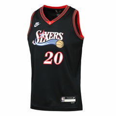 NBA Jared McCain Philadelphia 76ers Youth Swingman Jersey - Classic Edition - Black