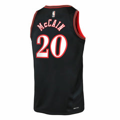 NBA Jared McCain Philadelphia 76ers Youth Swingman Jersey - Classic Edition - Black
