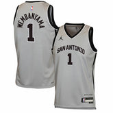 NBA Victor Wembanyama San Antonio Spurs Jordan Brand Youth Swingman Jersey - Statement Edition - Silver shop