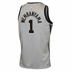 NBA Victor Wembanyama San Antonio Spurs Jordan Brand Youth Swingman Jersey - Statement Edition - Silver shop