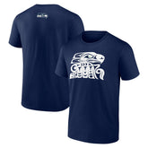 Seattle Seahawks Muckleshoot Tribe T-Shirt College Navy