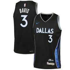 NBA Anthony Davis Dallas Mavericks Youth 2025/26 City Edition Swingman Jersey sale - Black