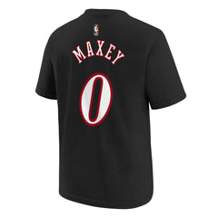 Tyrese Maxey Philadelphia 76ers Youth Name & Number T-Shirt Classic Edition Black