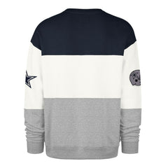 Dallas Cowboys '47 Breeze Maximalist Sweatshirt Navy/Gray
