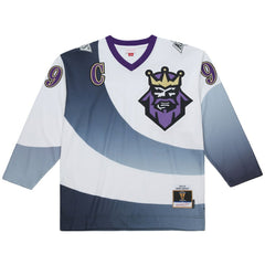 NHL Wayne Gretzky Los Angeles Kings Mitchell & Ness Big & Tall 1995-96 Blue Line 2.0 Jersey - White