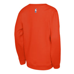 Oklahoma City Thunder Jordan Brand Youth Courtside Statement Edition Sweatshirt Orange