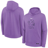 Sacramento Kings Youth 2025/26 City Edition Club Fleece Pullover Hoodie Purple
