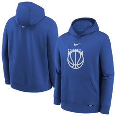 Orlando Magic Youth 2025/26 City Edition Club Fleece Pullover Hoodie Royal