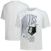 Minnesota Timberwolves Youth Hardwood Classics Champs Max90 T-Shirt White