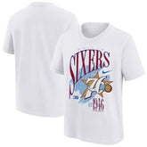 Philadelphia 76ers Youth Hardwood Classics Champs Max90 T-Shirt White
