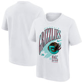 Memphis Grizzlies Youth Hardwood Classics Champs Max90 T-Shirt White