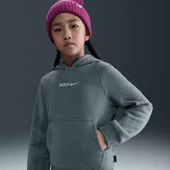 Barcelona Youth Air Raglan Hoodie Gray