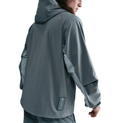 Barcelona Special Edition Full-Zip Woven Fleece Jacket Gray
