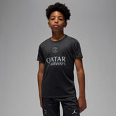 Paris Saint-Germain Jordan Brand Youth 2025/26 Strike Fourth Training Top Black