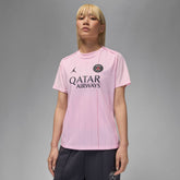 Paris Saint-Germain Women's 2025/26 Academy Pro Pre-Match Performance Dri-FIT Top Pink