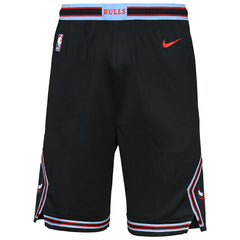 Chicago Bulls Youth 2025/26 City Edition Swingman Performance Shorts Black