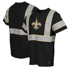 New Orleans Saints Safety Heavyweight T-Shirt Black
