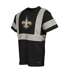 New Orleans Saints Safety Heavyweight T-Shirt Black