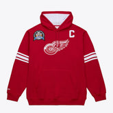 NHL Steve Yzerman Detroit Red Wings Mitchell & Ness 1997 Name & Number Premium Pullover Hoodie - Scarlet