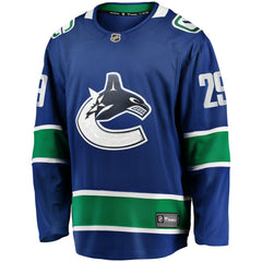 NHL Marcus Pettersson Vancouver Canucks Fanatics Home Breakaway Jersey - Blue