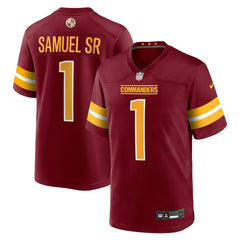 NFL Deebo Samuel Sr Washington Commanders Game Player Jersey - Burgundy