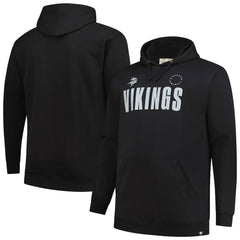 Minnesota Vikings Big & Tall Chip Shot Hoodie Black