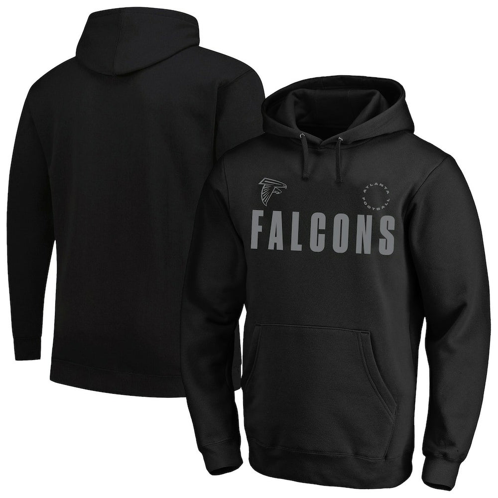 Atlanta Falcons Big & Tall Chip Shot Hoodie Black