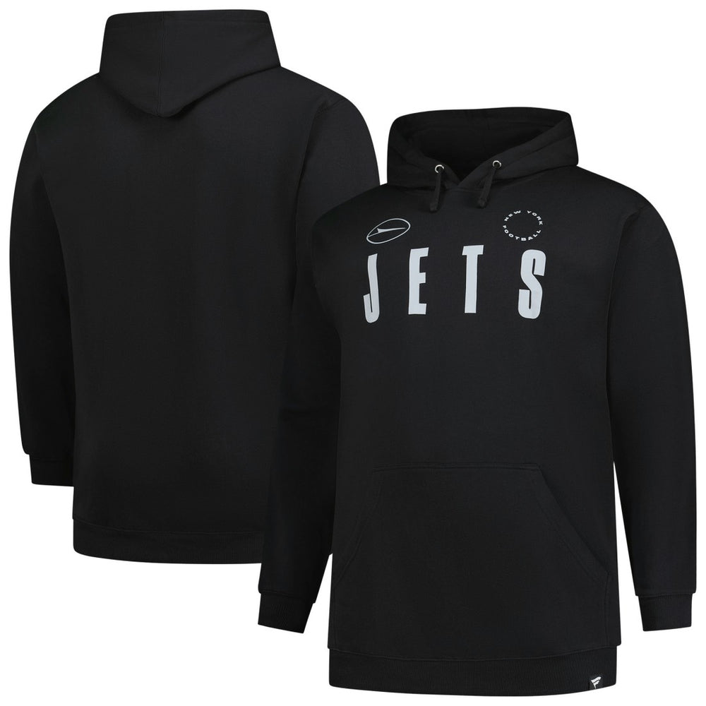 New York Jets Big & Tall Chip Shot Hoodie Black